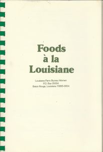 Foods à la Louisiane