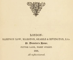 Sampson Low, Marston, Searle & Rivington, Ltd.