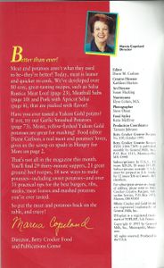 Betty Crocker Creative Recipes (#109)