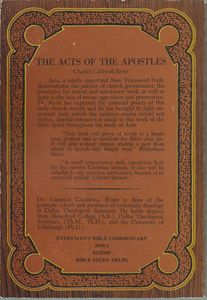 The Acts Of The Apostles