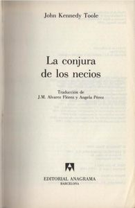 La Conjura De Los Necios