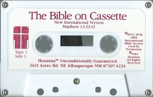 The Bible On Cassette