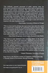 Democratic Deficit: Critical Citizens Revisited
