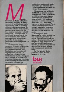 Memorias Del Calabozo / II
