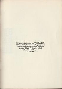 Memorias Del Calabozo / II