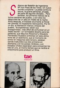 Memorias Del Calabozo / III