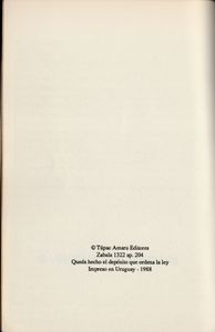 Memorias Del Calabozo / III