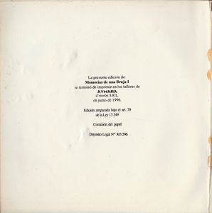 Memorias De Una Bruja I