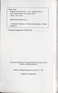 El Diario De Ana Frank