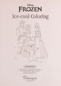 Disney Frozen Ice-cool Coloring