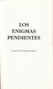 Los Enigmas Pendientes