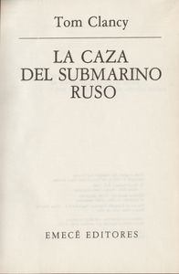 La Caza Del Submarino Ruso