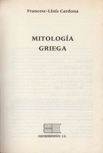 Mitología Griega