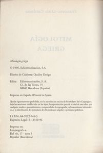 Mitología Griega