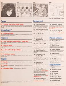 Keyboard (1986/04)