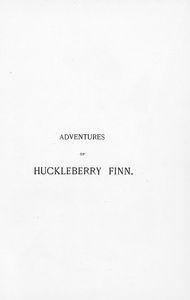 Adventures of Huckleberry Finn (Tom Sawyer's Comrade)