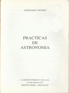 Practicas De Astronomía