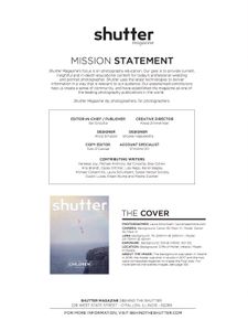 Shutter Magazine 057 (June 2017)
