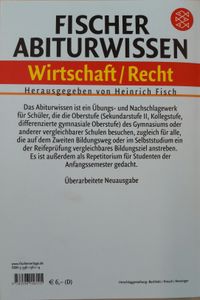 Fischer Abiturwissen: Wirtschaft/Recht