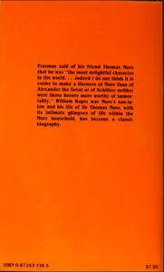 The Life of Sir Thomas More