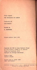 El Mago De Lublin
