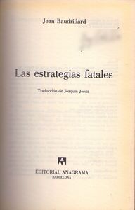 Las Estrategias Fatales