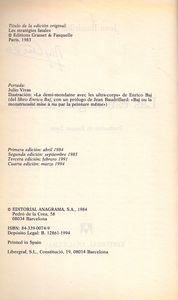 Las Estrategias Fatales
