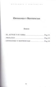 Opiniones y Sentencias