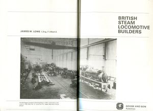 British Steam Locomotive Builders
