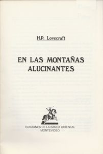 En Las Montañas Alucinantes