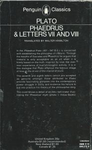 Phaedrus and the Seventh and Eighth Letters