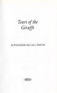 Tears of the Giraffe