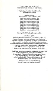 The Cider House Rules