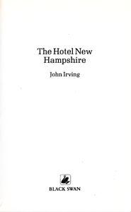 The Hotel New Hampshire
