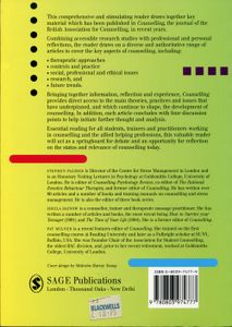 Counselling; The BACP