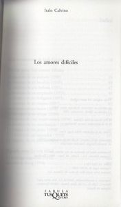 Los Amores Difíciles