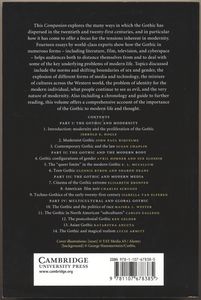 The Cambridge Companion to the Modern Gothic