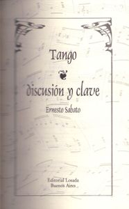 Tango: Discusión y clave