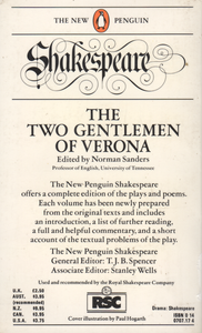 The Two Gentlemen Of Verona