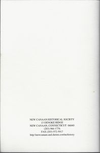 "My Impressions of the Hour": The Diary of an Early New Canaan Teacher (New Canaan Historical Society 1998 Annual: Volume XII, Number 1)