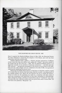 New Canaan Inns and Innkeepers (The New Canaan Historical Society 1982 Annual: Volume IX, Number 2)