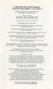 A Prayer for Owen Meany