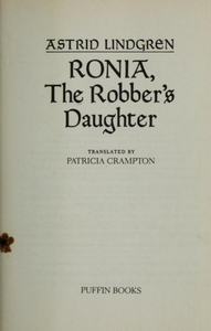 Ronia, the Robber's Daughter
