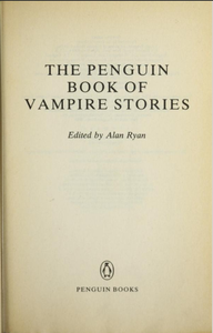 The Penguin Book of Vampire Stories