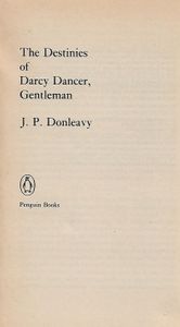 The Destinies of Darcy Dancer, Gentleman