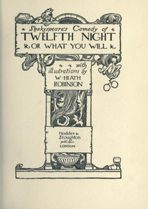 Shakespeare's Comedy of Twelfth Night