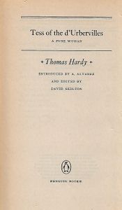 Tess Of The D'Urbervilles