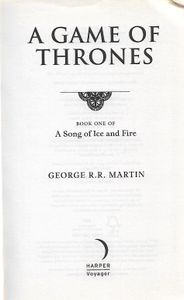 A Game of Thrones