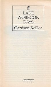 Lake Wobegon Days
