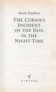 The Curious Incident Of The Dog In The Night-Time